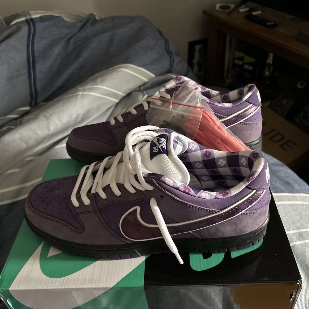 Purple lobster Nike dunks‼️🦞🦞